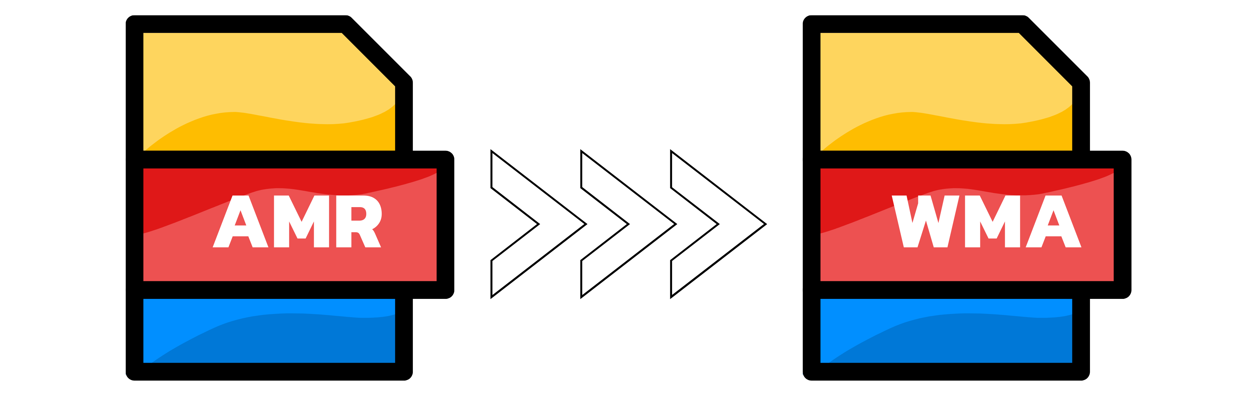 Illustration: Converting AMR to WMA