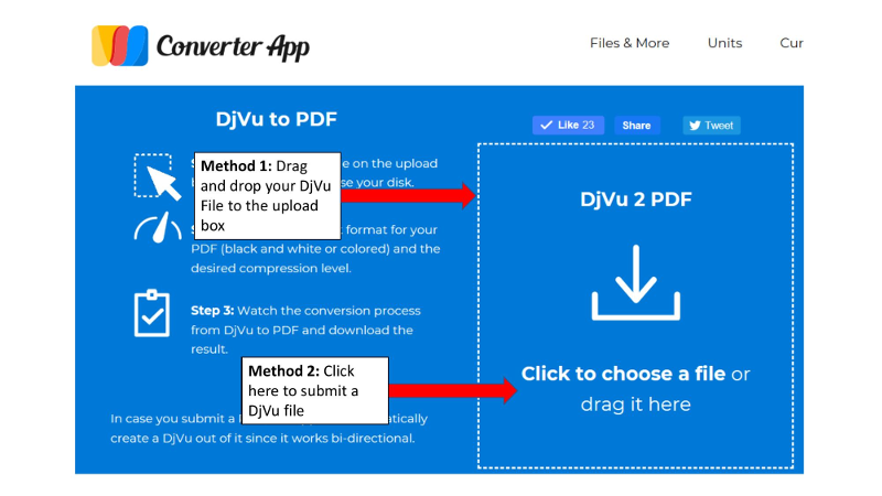 online conversion of djvu to pdf