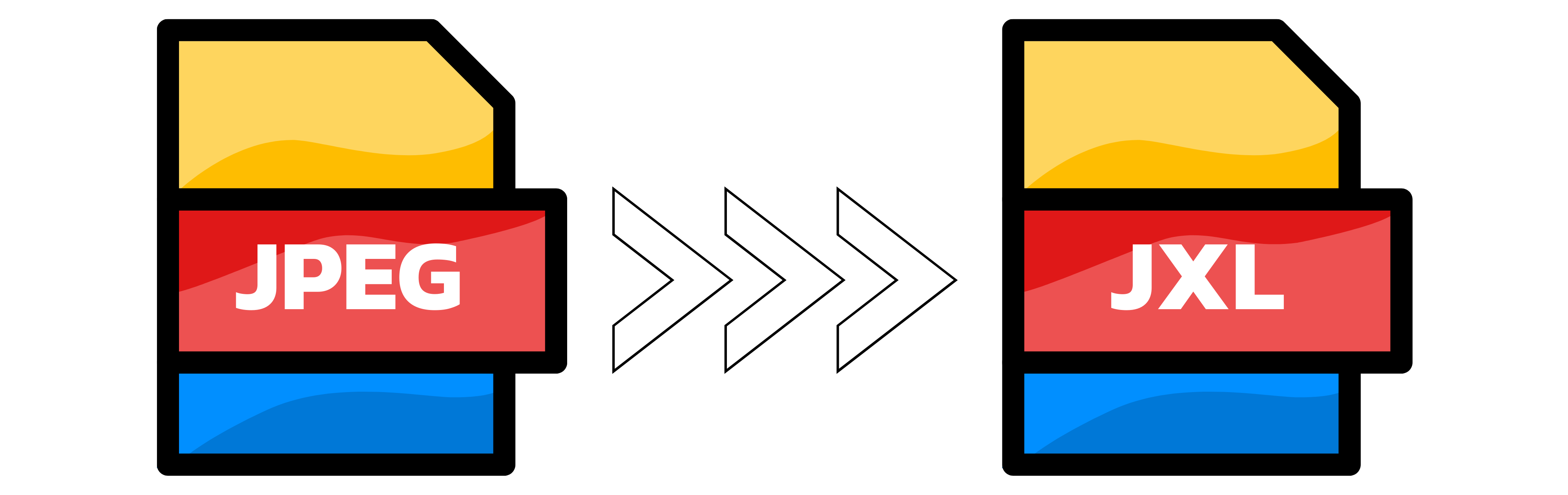 Ilustración: Conversión de JPEG a JXL