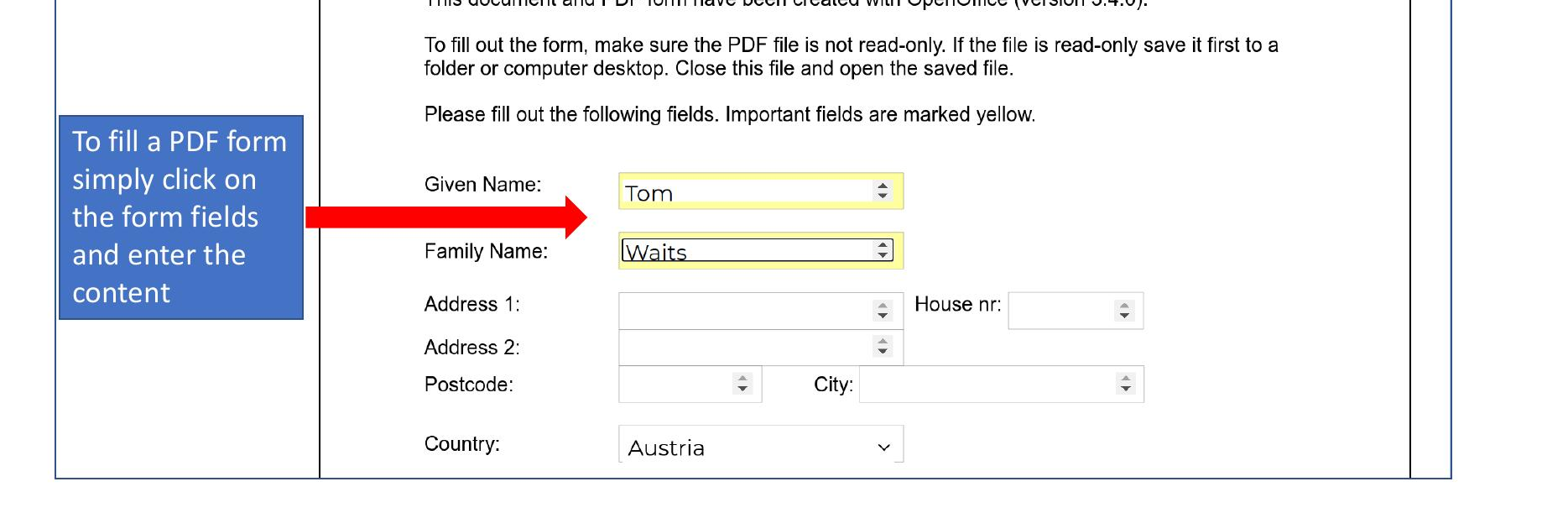 fill pdf forms