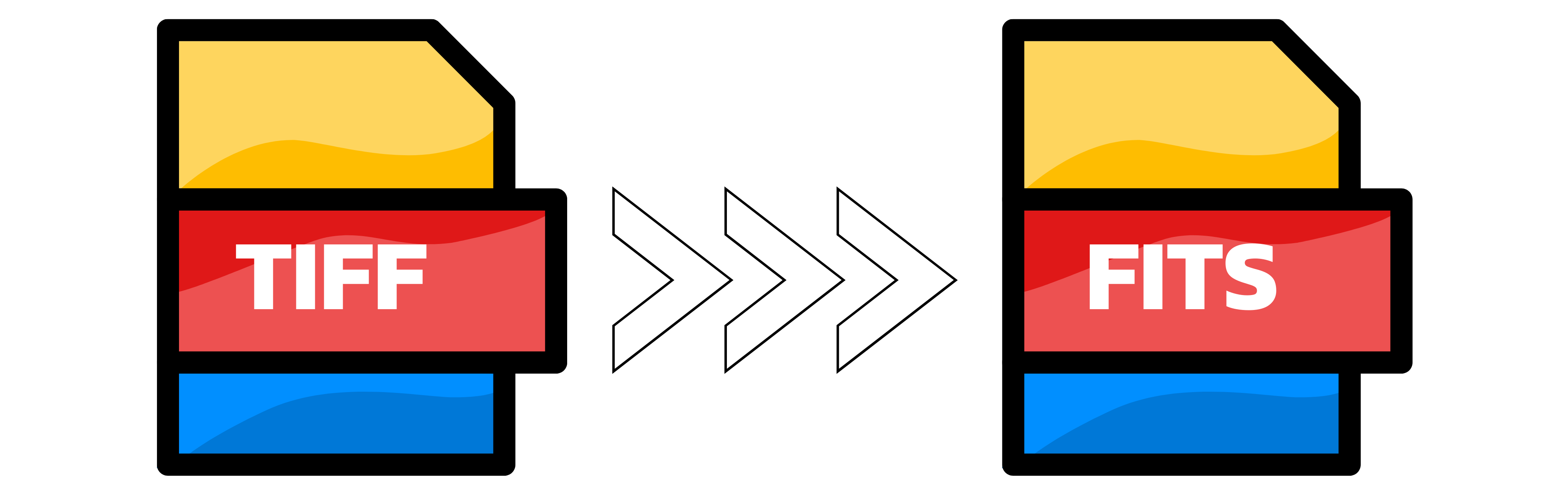 Illusztráció: TIFF átalakítása FITS-be